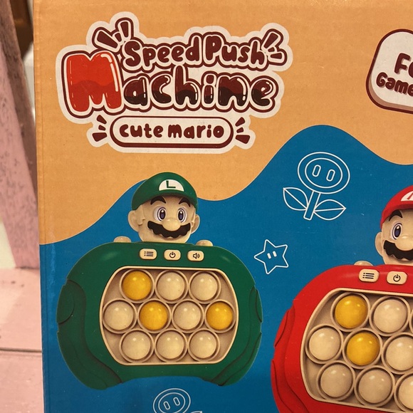 POP IT GAME MARIO SPEED PUSH MACHINE - Picture 2 of 4